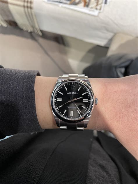 op 41 black dial